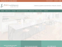 Tablet Screenshot of erinsmarble.com